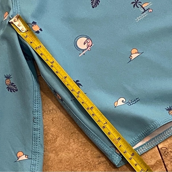 RON JON Surf Shop Men’s Waist 36” Swim Trunks Board Shorts Blue Logo - Picture 3 of 8